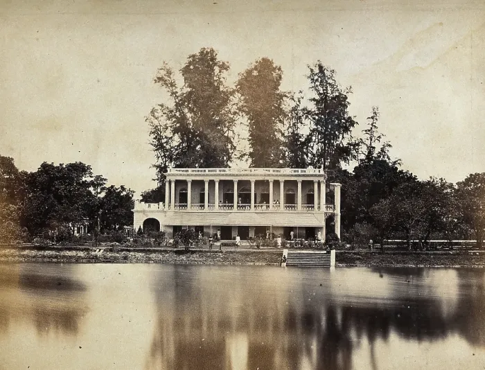 Framed Print : Armenians residence near Calcutta, c1890s. Creator: Unknown. Armenians residence near Calcutta, c1890s. Creator: Unknown Framed Print : Armenians residence near Calcutta, c1890s. Creator: Unknown. Armenians residence near Calcutta, c1890s. Creator: Unknown