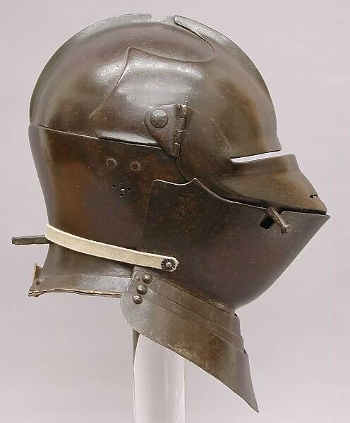 Armet with Matching Wrapper, Italian, probably Milan, ca. 1475. Creator: Unknown