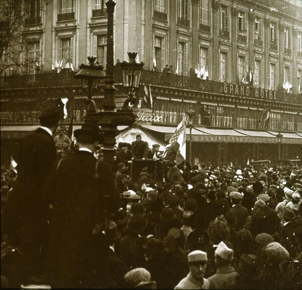 Armistice, Paris, 1918