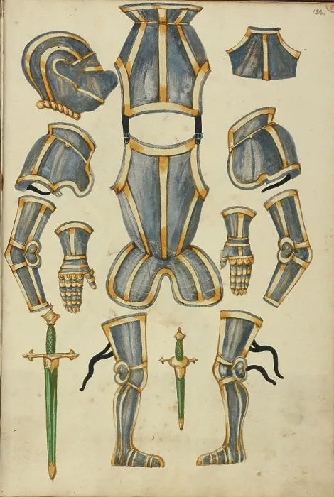Framed Print : Armor, about 1560-1570. Creator: Unknown Framed Print : Armor, about 1560-1570. Creator: Unknown