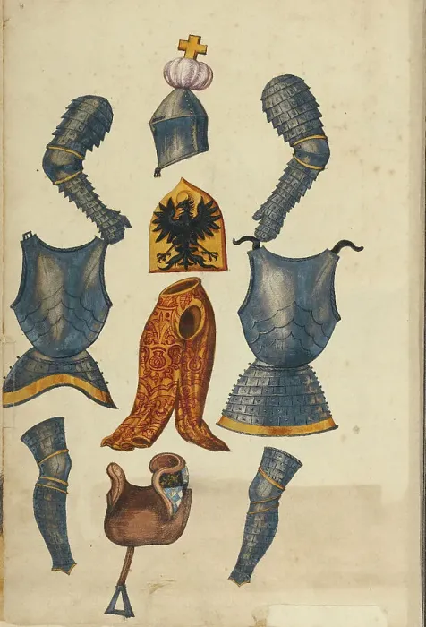 Framed Print : Armor, about 1560-1570. Creator: Unknown Framed Print : Armor, about 1560-1570. Creator: Unknown