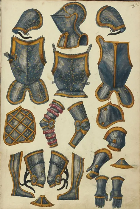 Framed Print : Armor, about 1560-1570. Creator: Unknown Framed Print : Armor, about 1560-1570. Creator: Unknown