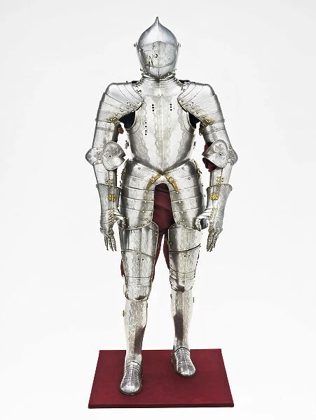 Armor for Field and Tournament, Augsburg, c. 1540 / 60 with later etching. Creator: Jorg T. Sorg, the Younger