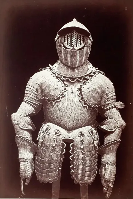 Framed Print : Armor Of Philip III, Printed 1857 circa. Creator: Charles Clifford Framed Print : Armor Of Philip III, Printed 1857 circa. Creator: Charles Clifford