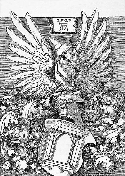 Armorial Bearings of the Durer Family, 1523, (1906). Artist: Albrecht Durer
