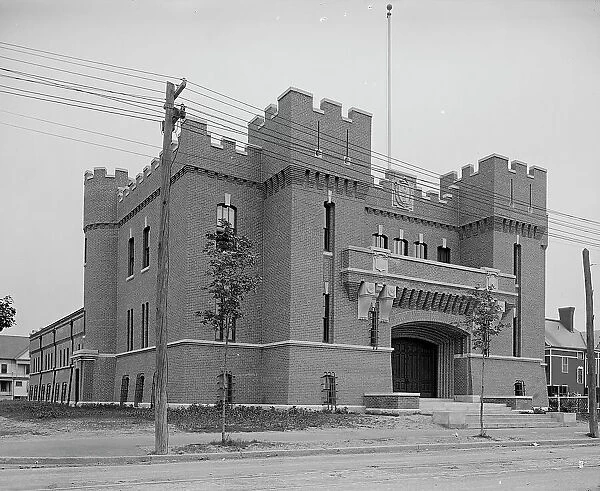 Armory, Holyoke, Mass. between 1900 and 1910. Creator: Unknown