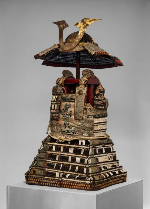 Framed Print : Armour of Ashikaga Takauji (1305-1358), Japanese, early 14th century. Creator: Unknown Framed Print : Armour of Ashikaga Takauji (1305-1358), Japanese, early 14th century. Creator: Unknown