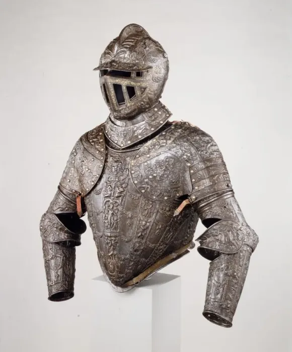 Framed Print : Armour of the Dukes of Alba, Italian, Milan, ca. 1575-85. Creator: Lucio Piccinino Framed Print : Armour of the Dukes of Alba, Italian, Milan, ca. 1575-85. Creator: Lucio Piccinino