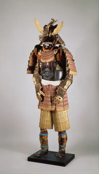 Framed Print : Armour, Japanese, 16th and 18th centuries. Creators: Saotome Ietada, Myochin Munesuke Framed Print : Armour, Japanese, 16th and 18th centuries. Creators: Saotome Ietada, Myochin Munesuke