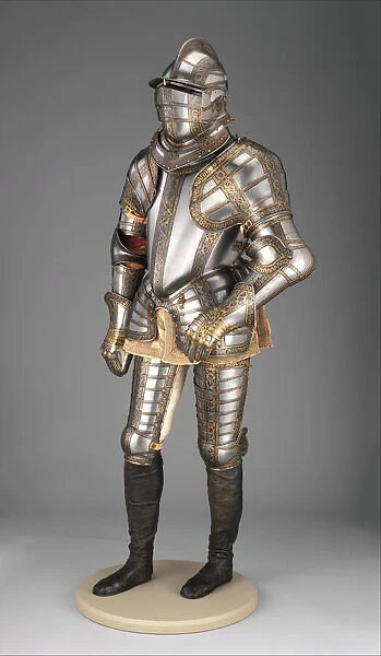 Armour of Sir James Scudamore (1558-1619), British, Greenwich, c1595-96; restored 1915