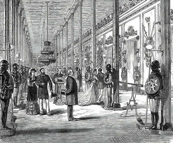 The Armoury, Governor's Palace, Malta: the Ancient Palace of the Knights of Malta, 1876. Creator: Unknown