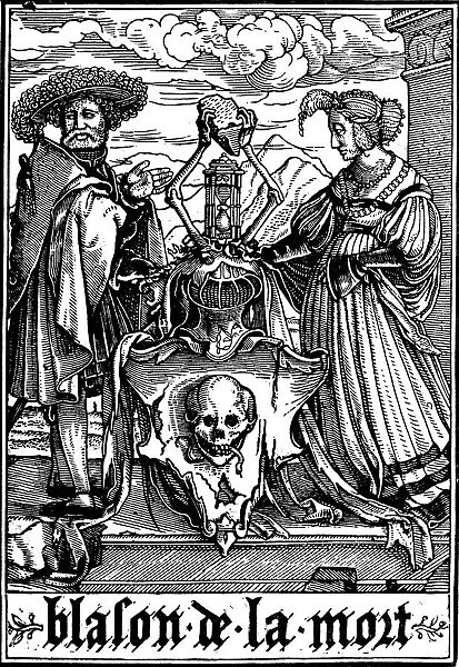 The Arms of Death, 1538. Artist: Hans Holbein the Younger