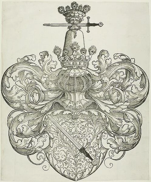 The Arms of the Family Kress von Kressenstein, after 1530. Creator: Unknown