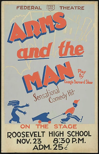 Arms and the Man, [193-]. Creator: Unknown