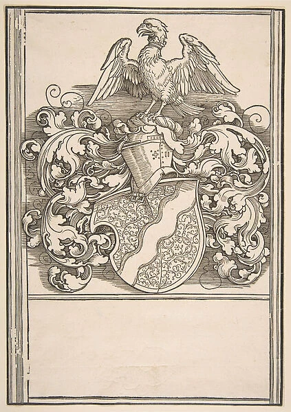 Arms of Michel Beheim. n. d. Creator: Albrecht Durer