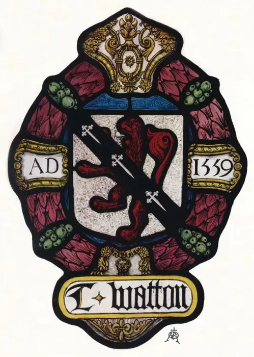 Framed Print : The Arms of Thomas Watton, c1900, (1936) Framed Print : The Arms of Thomas Watton, c1900, (1936)