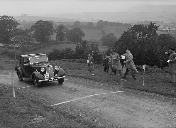 Armstrong-Siddeley of HK Roberts competing in the South Wales Auto Club Welsh Rally