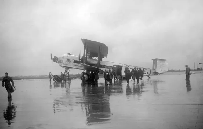 Framed Print : Armstrong Whitworth Argosy, Croydon Aerodrome, 25 April 1931. Artist: Bill Brunell Framed Print : Armstrong Whitworth Argosy, Croydon Aerodrome, 25 April 1931. Artist: Bill Brunell