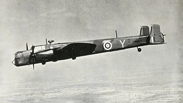 The Armstrong Whitworth Whitley, 1941. Creator: Unknown