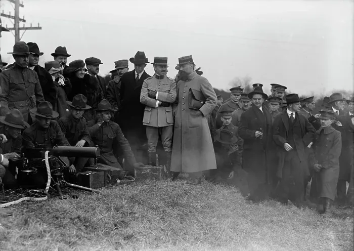 Framed Print : Army, U.S. Machine Gun Tests, 1918. Creator: Harris & Ewing. Army, U.S. Machine Gun Tests, 1918. Creator: Harris & Ewing Framed Print : Army, U.S. Machine Gun Tests, 1918. Creator: Harris & Ewing. Army, U.S. Machine Gun Tests, 1918. Creator: Harris & Ewing