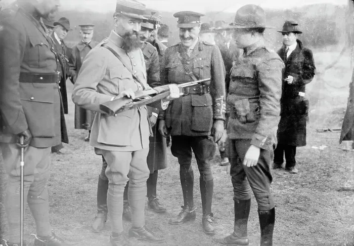 Framed Print : Army, U.S. Machine Gun Tests, 1918. Creator: Harris & Ewing. Army, U.S. Machine Gun Tests, 1918. Creator: Harris & Ewing Framed Print : Army, U.S. Machine Gun Tests, 1918. Creator: Harris & Ewing. Army, U.S. Machine Gun Tests, 1918. Creator: Harris & Ewing