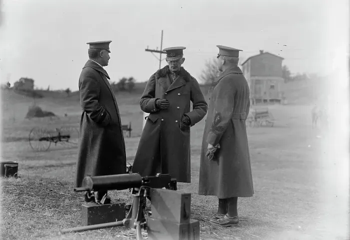 Framed Print : Army, U.S. Machine Gun Tests, 1918. Creator: Harris & Ewing. Army, U.S. Machine Gun Tests, 1918. Creator: Harris & Ewing Framed Print : Army, U.S. Machine Gun Tests, 1918. Creator: Harris & Ewing. Army, U.S. Machine Gun Tests, 1918. Creator: Harris & Ewing