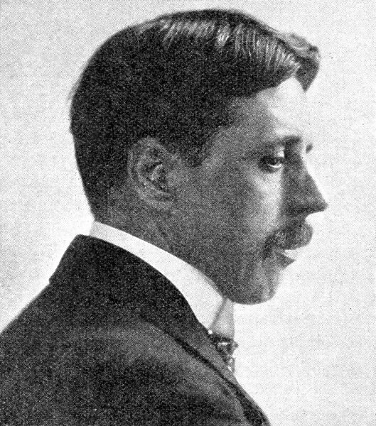 Arnold Bennett, The novelist of the Five Towns, (1923). Artist: Emil Otto Hoppe