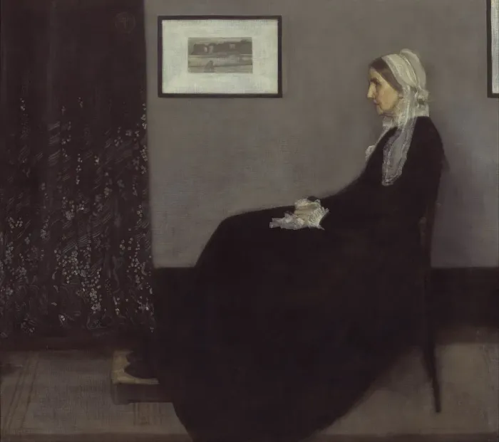 Framed Print : Arrangement in Grey and Black No. 1 (Portrait of the Artists Mother), 1871. Artist: Whistler, James Abbott McNeill (1834-1903) Framed Print : Arrangement in Grey and Black No. 1 (Portrait of the Artists Mother), 1871. Artist: Whistler, James Abbott McNeill (1834-1903)