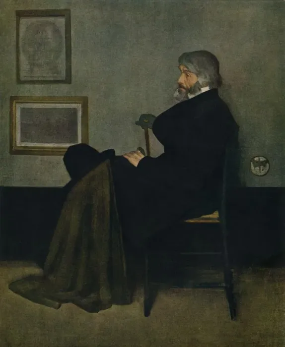 Framed Print : Arrangement in Grey and Black, No. 2: Thomas Carlyle, c1872. Artist: James Abbott McNeill Whistler Framed Print : Arrangement in Grey and Black, No. 2: Thomas Carlyle, c1872. Artist: James Abbott McNeill Whistler