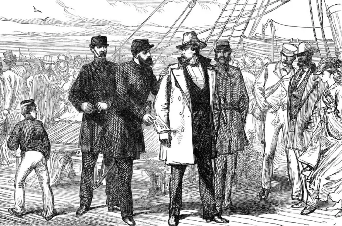 Framed Print : Arrest of Charles O Connell, (late 19th century) Framed Print : Arrest of Charles O Connell, (late 19th century)