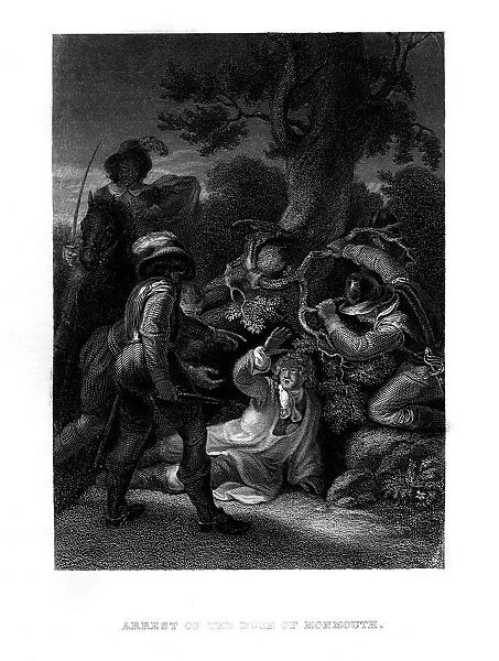 Arrest of the Duke of Monmouth, 1685, (1860). Artist: T Sherratt