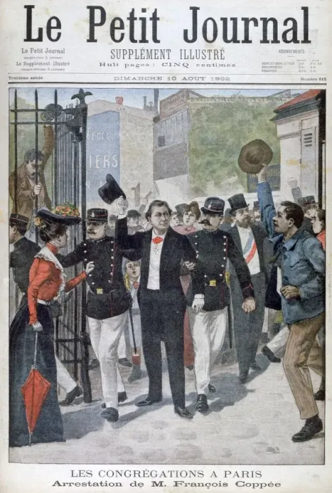 Framed Print : The arrest of Francois Coppee, 1902 Framed Print : The arrest of Francois Coppee, 1902