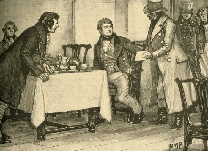 Framed Print : Arrest of Irish politician and MP Daniel O Connell, 1830 (c1890). Creator: Unknown Framed Print : Arrest of Irish politician and MP Daniel O Connell, 1830 (c1890). Creator: Unknown