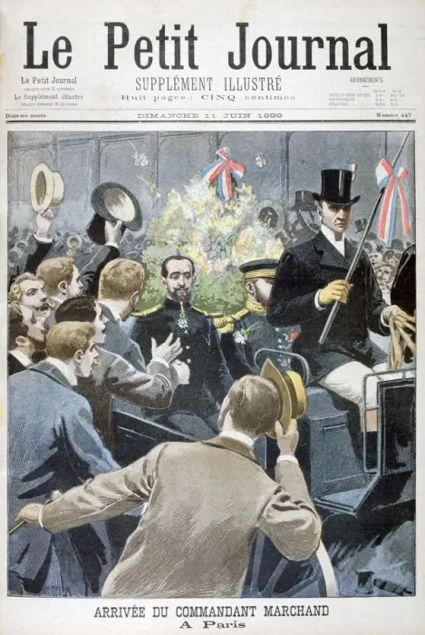 Framed Print : Arrival of commandant Marchand in Paris, 1899. Artist: Henri Meyer Framed Print : Arrival of commandant Marchand in Paris, 1899. Artist: Henri Meyer