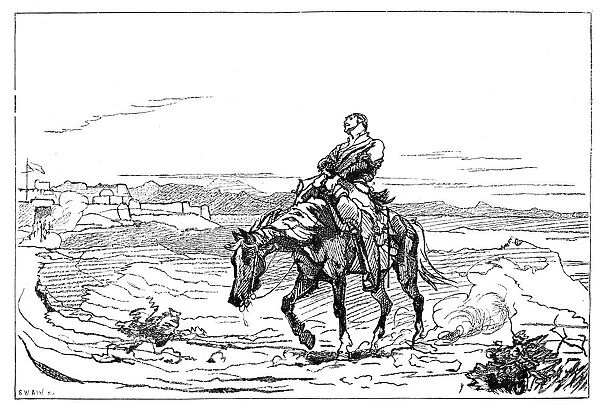 Arrival of Dr Brydon at Jalalabad, 13 January 1842, (1900)