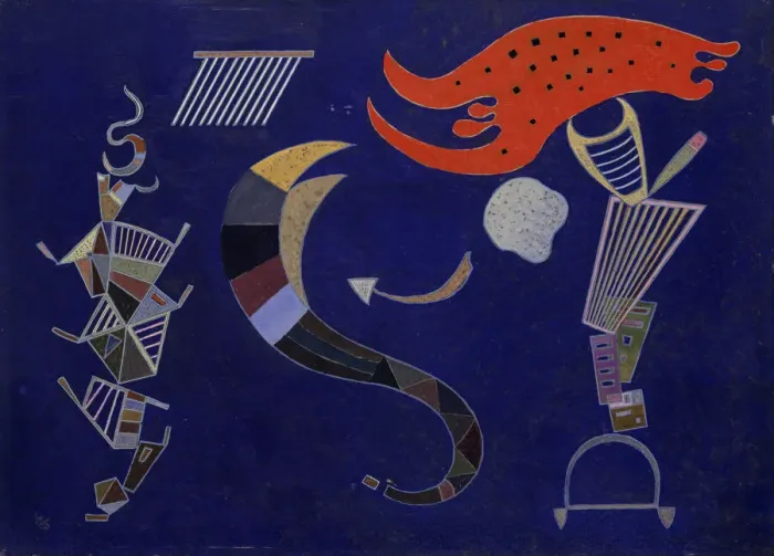 Framed Print : The Arrow, 1943. Creator: Kandinsky, Wassily Vasilyevich (1866-1944) Framed Print : The Arrow, 1943. Creator: Kandinsky, Wassily Vasilyevich (1866-1944)