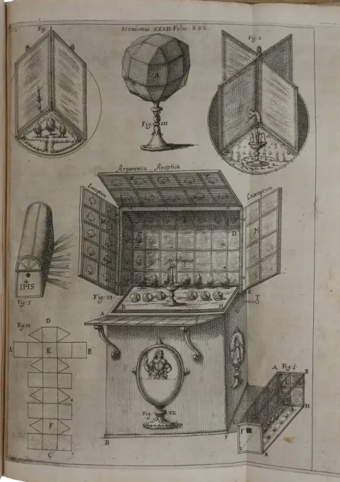 Framed Print : Ars magna lucis et umbrae, 1646. Creator: Kircher, Athanasius (1602-1680) Framed Print : Ars magna lucis et umbrae, 1646. Creator: Kircher, Athanasius (1602-1680)
