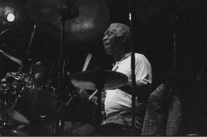 Framed Print : Art Blakey, Cambridge Jazz Festival, 1988. Creator: Brian Foskett Framed Print : Art Blakey, Cambridge Jazz Festival, 1988. Creator: Brian Foskett