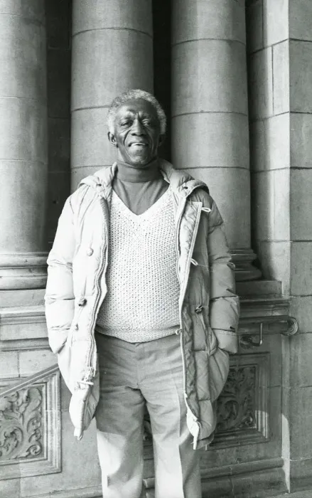 Framed Print : Art Blakey, London, 1983. Artist: Brian O Connor Framed Print : Art Blakey, London, 1983. Artist: Brian O Connor