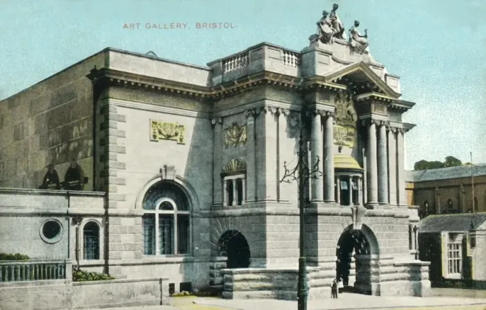 Framed Print : Art Gallery, Bristol, 1915. Creator: Unknown Framed Print : Art Gallery, Bristol, 1915. Creator: Unknown