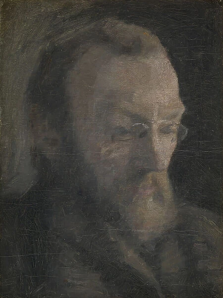 The art historian Karl Madsen, later Director of Statens Museum for Kunst, 1890. Creator: Vilhelm Hammershøi