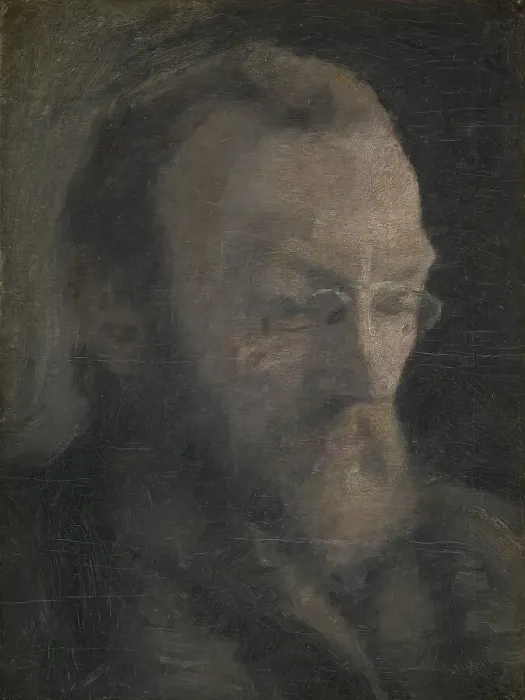 Framed Print : The art historian Karl Madsen, later Director of Statens Museum for Kunst, 1890. Creator: Vilhelm Hammershøi Framed Print : The art historian Karl Madsen, later Director of Statens Museum for Kunst, 1890. Creator: Vilhelm Hammershøi