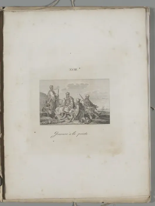 Framed Print : Art of the Lithograph: Albanian, Plate XVIII, 1819. Creator: Alois Senefelder (German, 1771-1834) Framed Print : Art of the Lithograph: Albanian, Plate XVIII, 1819. Creator: Alois Senefelder (German, 1771-1834)