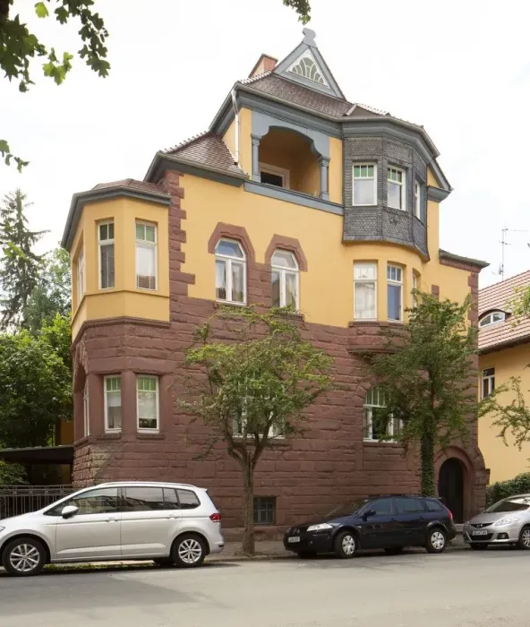 Framed Print : Art Nouveau residence, Cranachstrasse 3, Weimar, Germany, 2018. Artist: Alan John Ainsworth Framed Print : Art Nouveau residence, Cranachstrasse 3, Weimar, Germany, 2018. Artist: Alan John Ainsworth