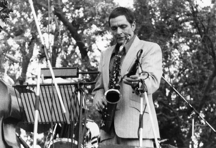 Framed Print : Art Pepper, Capital Radio Jazz Festival, Knebworth, 1981. Creator: Brian Foskett Framed Print : Art Pepper, Capital Radio Jazz Festival, Knebworth, 1981. Creator: Brian Foskett