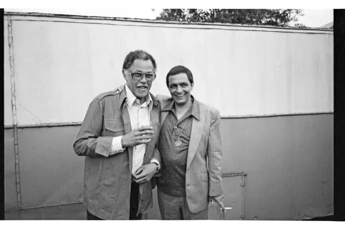 Framed Print : Art Pepper, (Dexter Gordon), Knebworth, 1981. Artist: Brian O Connor Framed Print : Art Pepper, (Dexter Gordon), Knebworth, 1981. Artist: Brian O Connor