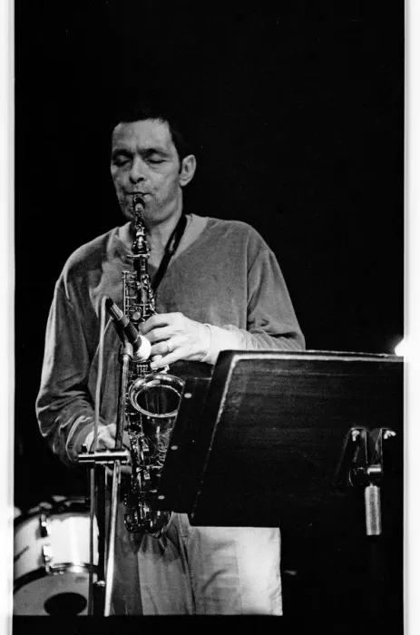 Framed Print : Art Pepper, Ronnie Scotts, Soho, London, 1980. Artist: Brian O Connor Framed Print : Art Pepper, Ronnie Scotts, Soho, London, 1980. Artist: Brian O Connor