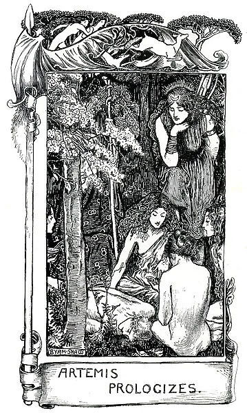 Artemis Prologizes, 1898. Artist: Byam Shaw