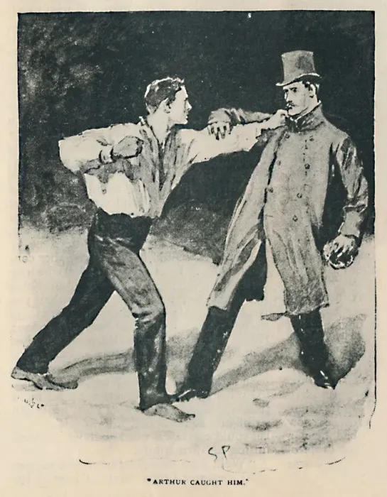 Framed Print : Arthur Caught Him, 1892. Artist: Sidney E Paget Framed Print : Arthur Caught Him, 1892. Artist: Sidney E Paget