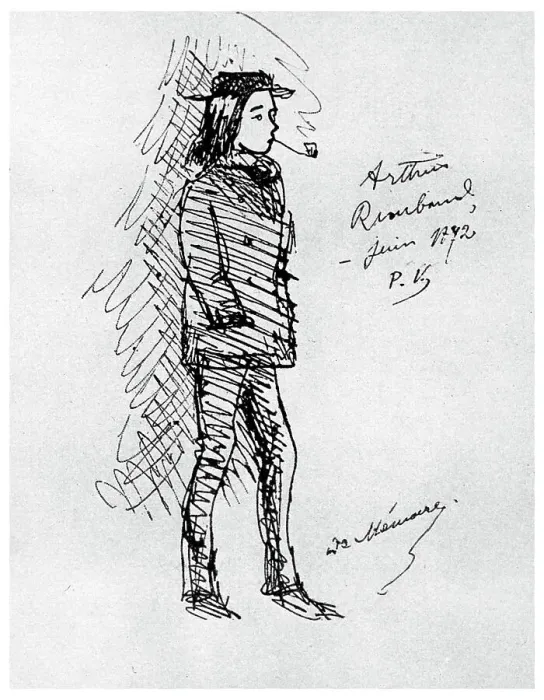 Framed Print : Arthur Rimbaud, French poet and adventurer, 1895 (1956) Framed Print : Arthur Rimbaud, French poet and adventurer, 1895 (1956)